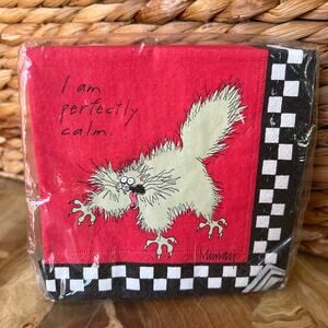 Funny Cat Napkins: Unopened